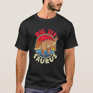 Big Sis Saurus I Parasaurolophus I Family Matching T-shirt