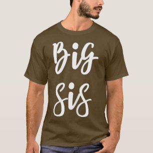 Big Sis voor Big Little Brother en zuster T-shirt