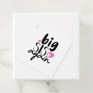 Big Sis weer Bedankjes Labels