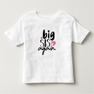 Big Sis weer Kinder Shirts