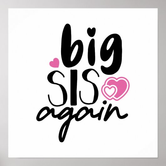 Big Sis weer Poster (Voorkant)