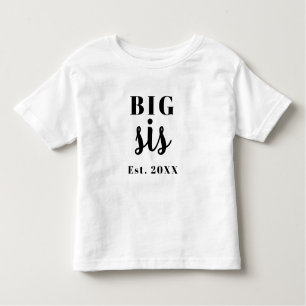 Big Sis Year Kinder Shirts