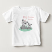 Big sister adjustable name with cute bear (Voorkant)