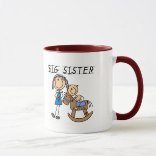 Big Sister Baby Brother T-shirts en cadeautjes Mok