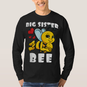 Big Sister Bee Lover Matching Family Outfit Baby R T-shirt