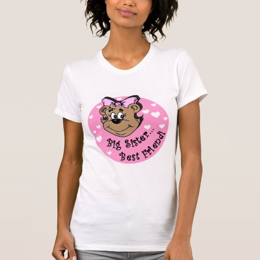 Big Sister Best Friend T shirten en Gifts T-shirt (Voorkant)