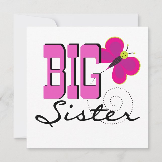 Big Sister - Butterfly Gifts (Voorkant)
