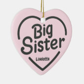 Big Sister Celebration Ornament (Rechts)