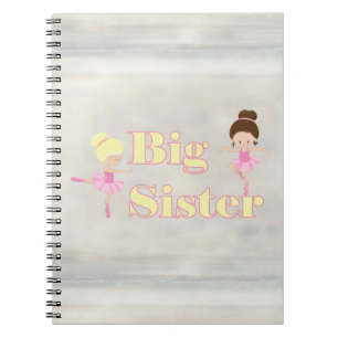 Big Sister Dancing Ballerina Notitieboek
