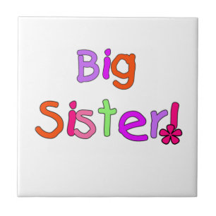 Big Sister Gifts Tegeltje