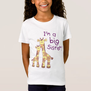 Big Sister Giraffe T-shirt