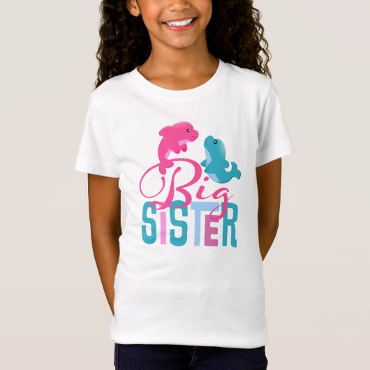 Big Sister Girls Topjes T-shirt (Voorkant)