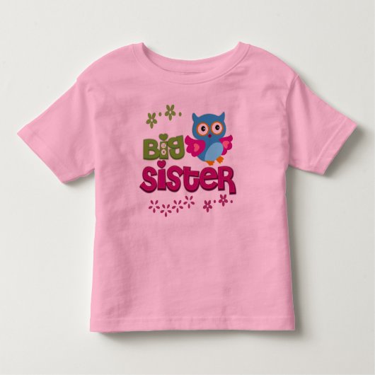 Big Sister Kinder Shirts (Voorkant)