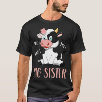Big Sister Koe Cute Koe Farmer Birthday Matching F T-shirt