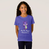 Big Sister Magic! Schattige Dragon T-shirt (Voorkant volledig)