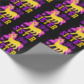 Big Sister Magical Unicorn Cadeaupapier (Hoek)