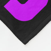 Big Sister Magical Unicorn Fleece Deken (Hoek)