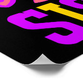 Big Sister Magical Unicorn Poster (Hoek)