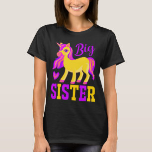 Big Sister Magical Unicorn T-shirt