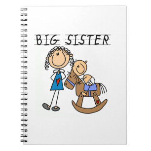 Big Sister met Baby Brother Gifts Notitieboek
