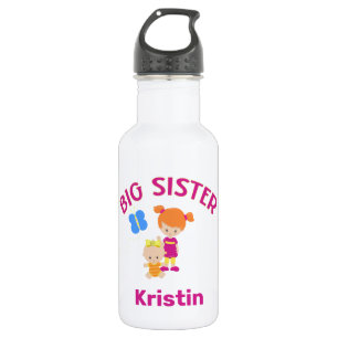 Big Sister met Baby Zuster Aangepast Waterfles