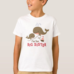 Big Sister - Mod Whale T-shirt