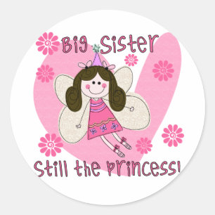 Big Sister, nog steeds de prinses Ronde Sticker