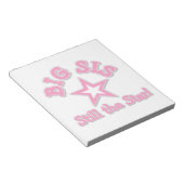 Big Sister nog steeds de Star Gifts Notitieblok (Schuin)