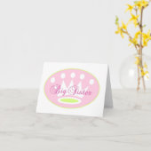 Big Sister Notecard Kaart (Gele Bloem)