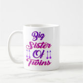 Big Sister Of Twins New Big Sister Sibling Premium Koffiemok (Links)