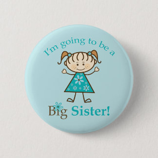 Big Sister om te tikken Ronde Button 5,7 Cm