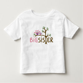 Big Sister Owl serie Kinder Shirts