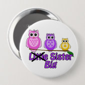 Big Sister Pin Ronde Button 4,0 Cm (Voorkant /achterkant)