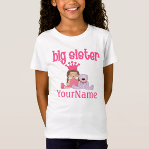Big Sister Princess Aangepast T-shirt