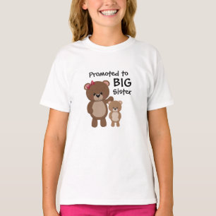 Big Sister-promotie Teddy Bears T-shirt