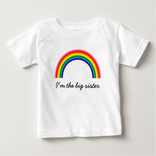Big Sister  Rainbow-T-shirt