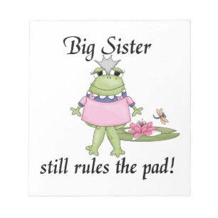 Big Sister regelt de kaartjes Notitieblok
