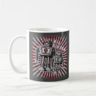 Big Sister Robot nom personnalisé Mug