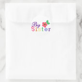 Big Sister Ronde Sticker (Tas)