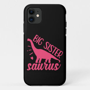 Big Sister Saurus in roze iPhone 11 Hoesje