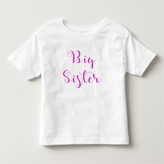 Big Sister Shirt (Voorkant)