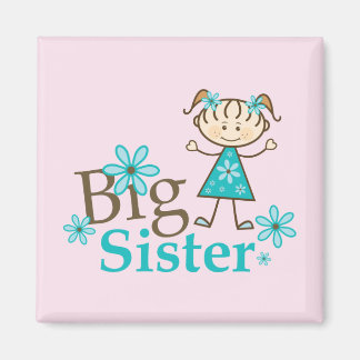 Big Sister Stick Figuur Magneet