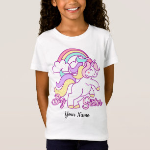 Big Sister Unicorn T-shirt
