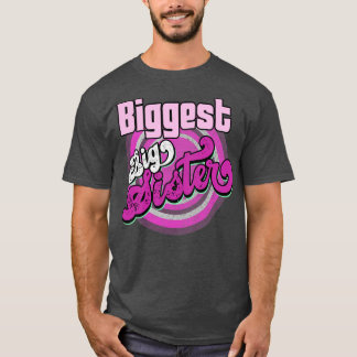Big Sister weer Funny  grootste zuster T-shirt
