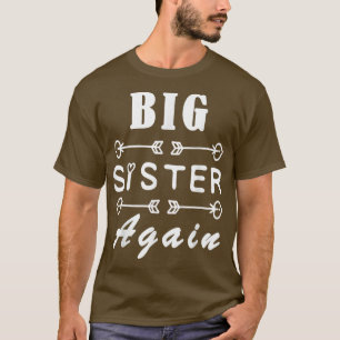 Big Sister weer voor meisjes met Arrow Funny Gezeg T-shirt