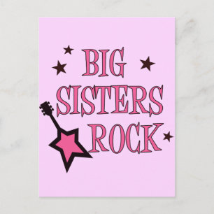 Big Sisters Rock Briefkaart