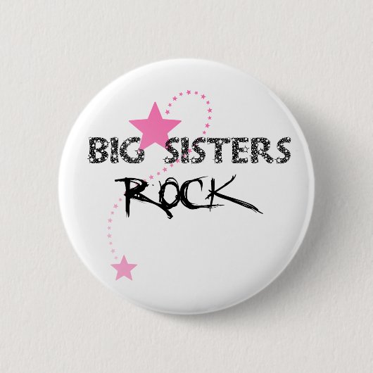 Big Sisters Rock Button (Voorkant)