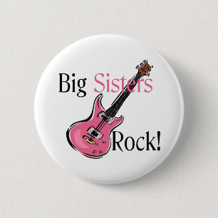 Big Sisters Rock Ronde Button 5,7 Cm