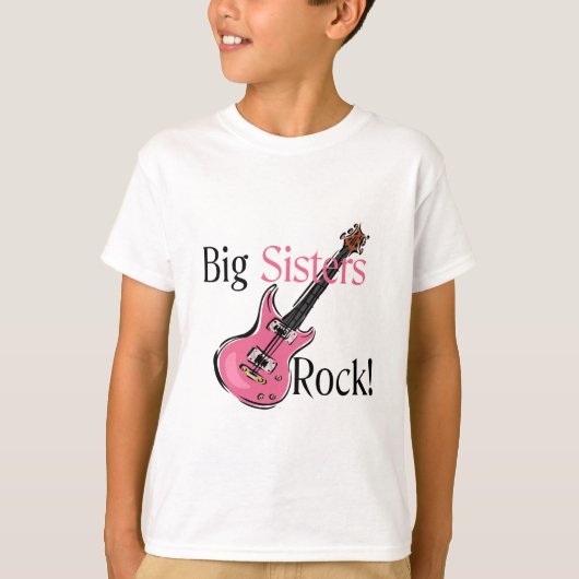 Big Sisters Rock T-shirt (Voorkant)