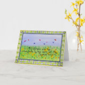 Big Sisters - Wenskaart Kaart (Gele Bloem)